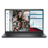 Dell Vostro 15 3530, 15,6'', WVA, 120 Hz, 8 GB, 256 GB, juodas - Nešiojamas kompiuteris