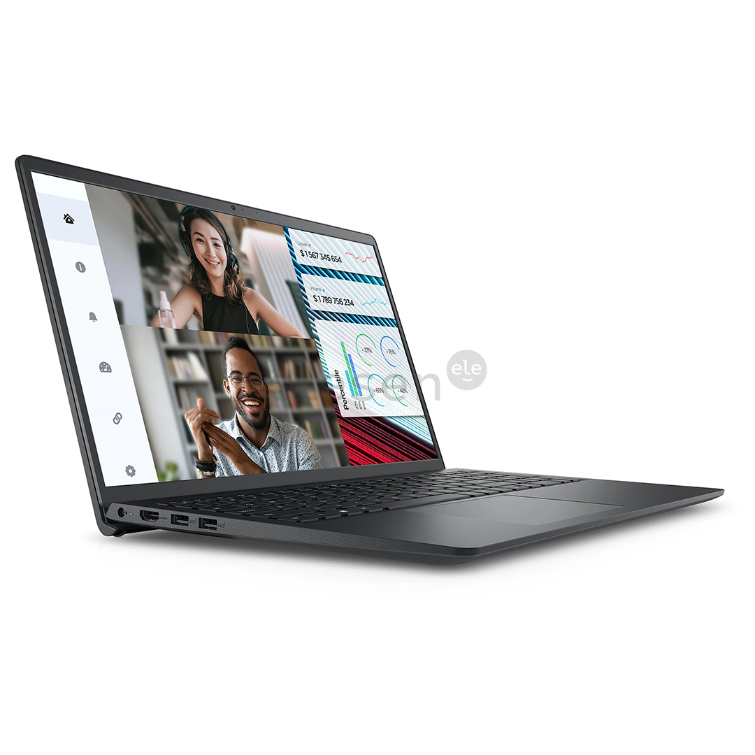 Dell Vostro 15 3530, 15,6'', WVA, 120 Hz, 8 GB, 256 GB, juodas - Nešiojamas kompiuteris