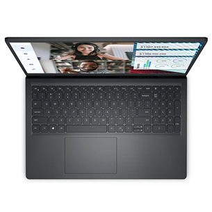 Dell Vostro 15 3530, 15,6'', WVA, 120 Hz, 8 GB, 256 GB, juodas - Nešiojamas kompiuteris