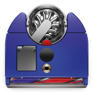 Dyson 360 Vis Nav, mėlynas/nikelio spalvos - Dulkių siurblys - robotas 360VISNAV/304623-01