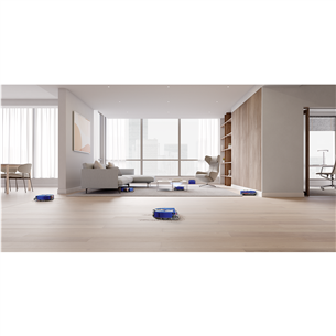 Dyson 360 Vis Nav, mėlynas/nikelio spalvos - Dulkių siurblys - robotas