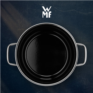 WMF Fusiontec Compact, 3 vnt., juodas - Puodų komplektas