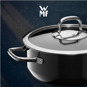 WMF Fusiontec Compact, 3 vnt., juodas - Puodų komplektas