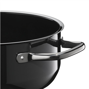 WMF Fusiontec Compact, 3 vnt., juodas - Puodų komplektas