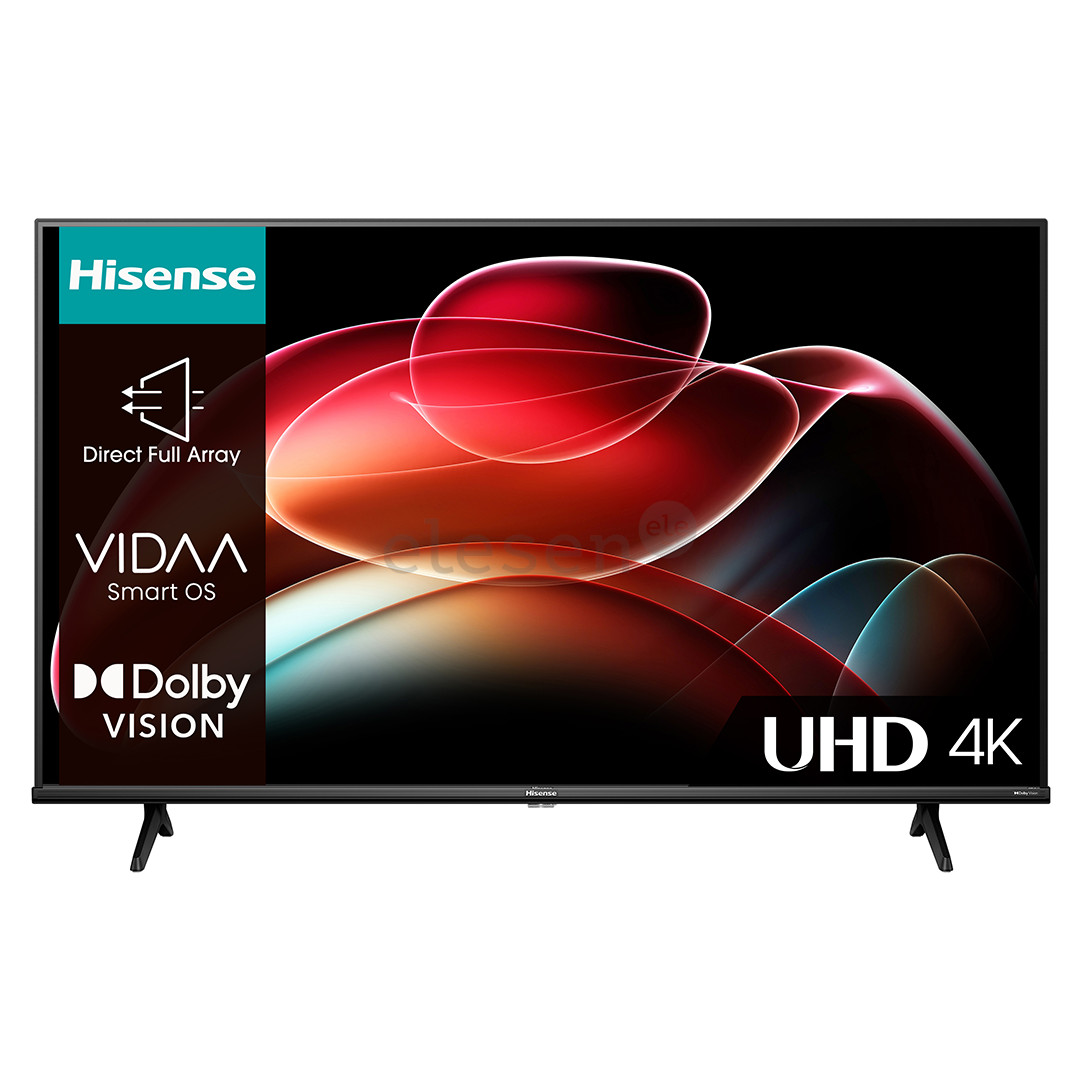 Televizorius Hisense Prekė - 43A6K, 43'', Ultra HD, LED LCD