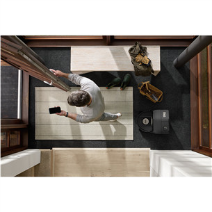 Shark PowerDetect NeverTouch Pro, Wet & Dry, juodas - Dulkių siurblys robotas