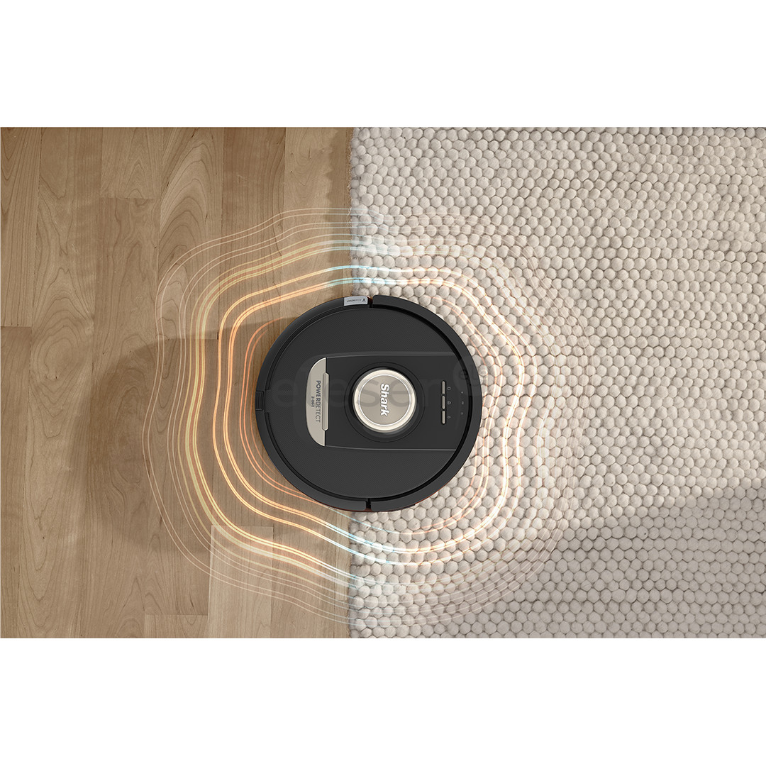 Shark PowerDetect NeverTouch Pro, Wet & Dry, juodas - Dulkių siurblys robotas