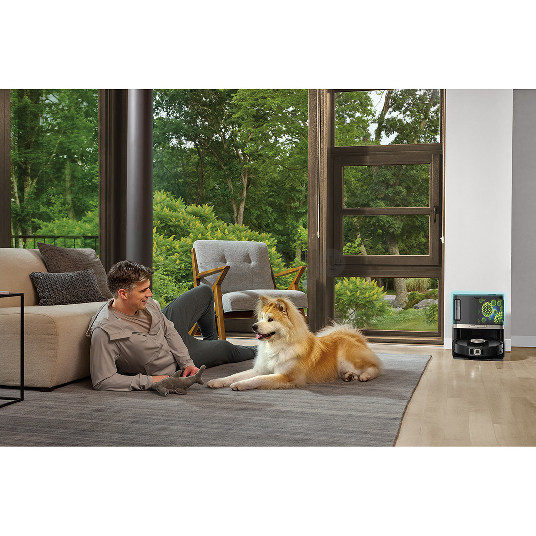 Shark PowerDetect NeverTouch Pro, Wet & Dry, juodas - Dulkių siurblys robotas