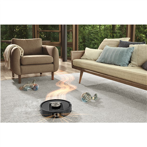 Shark PowerDetect NeverTouch Pro, Wet & Dry, juodas - Dulkių siurblys robotas