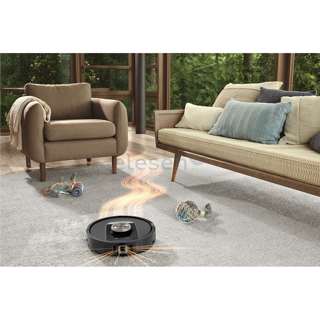 Shark PowerDetect NeverTouch Pro, Wet & Dry, juodas - Dulkių siurblys robotas