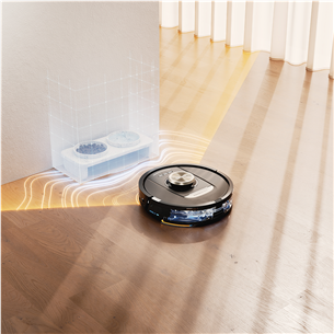 Shark PowerDetect NeverTouch Pro, Wet & Dry, juodas - Dulkių siurblys robotas