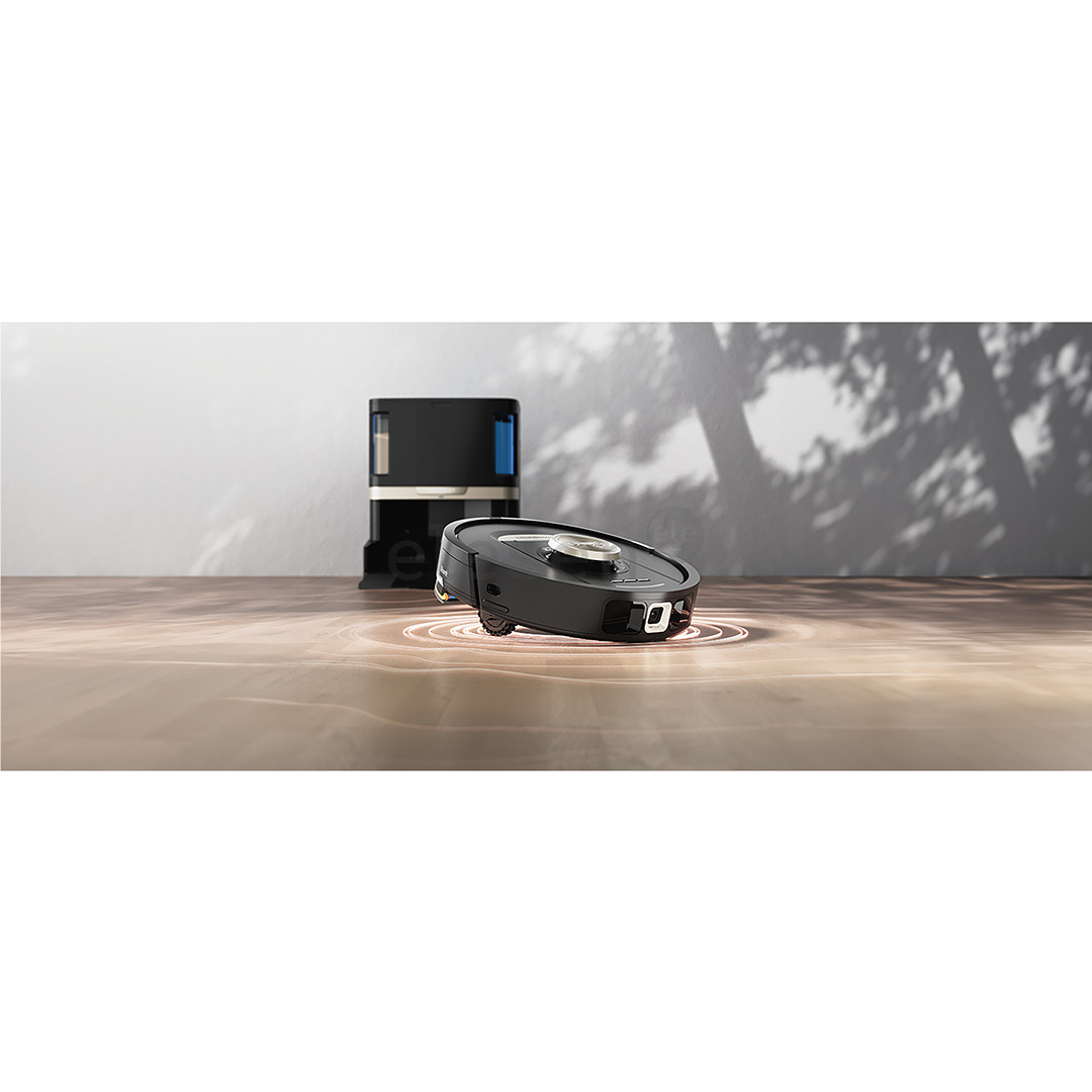 Shark PowerDetect NeverTouch Pro, Wet & Dry, juodas - Dulkių siurblys robotas