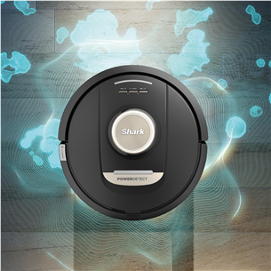 Shark PowerDetect NeverTouch Pro, Wet & Dry, juodas - Dulkių siurblys robotas