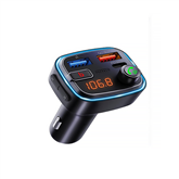 Kenner FT-627, Bluetooth, USB-C, USB QC 3.0, juodas - FM siųstuvas