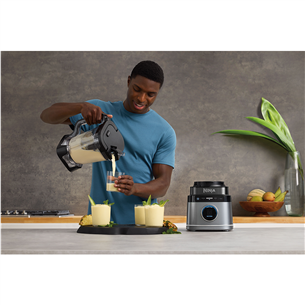 Ninja Detect Power Blender Pro, 1200 W, juodas/sidabrinis - Blenderis