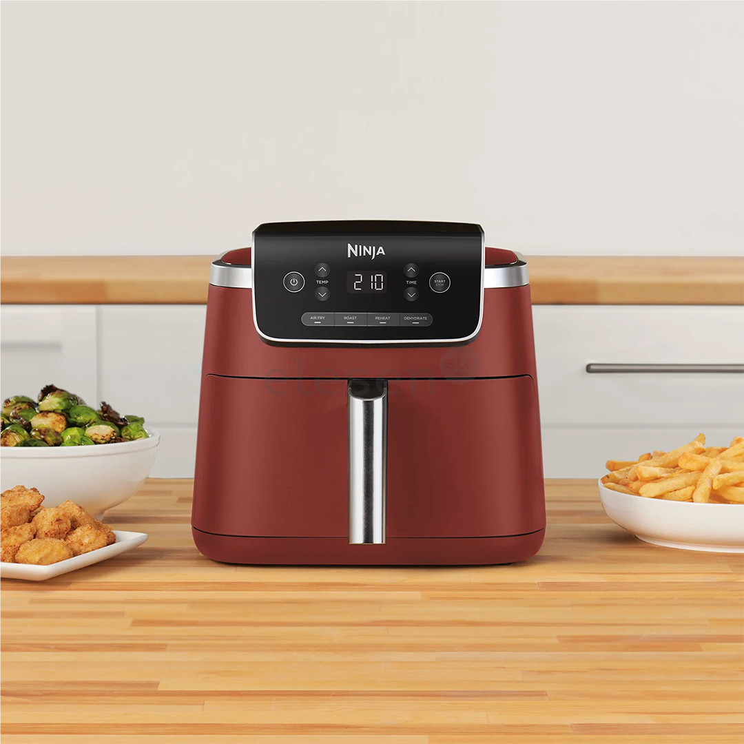 Ninja Air Fryer PRO 4.7 L, 1750 W, raudona - Karšto oro gruzdintuvė