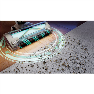 Shark PowerDetect Clean & Empty, бежевый/серый - Беспроводной пылесос