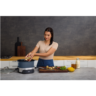 Ninja Foodi 8-in-1 PossibleCooker, 6 L, mėlynas - Multifunkcinis puodas