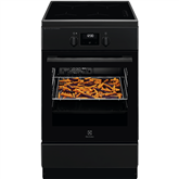 Electrolux 600 SteamBake, 58 L, juoda - Viryklė