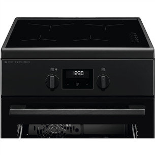 Electrolux 600 SteamBake, 58 L, juoda - Viryklė