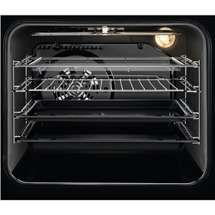 Electrolux 600 SteamBake, 58 L, juoda - Viryklė