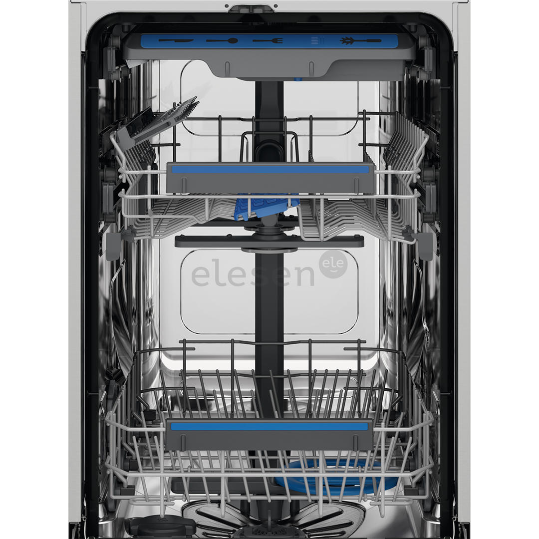 Electrolux 600 Slim, 10 komplektų talpa, nerūdijančio plieno - Indaplovė