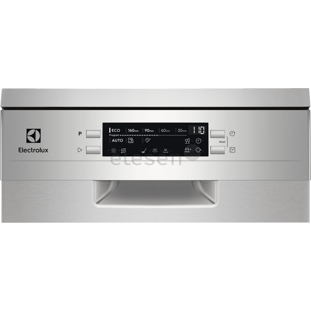 Electrolux 600 Slim, 10 komplektų talpa, nerūdijančio plieno - Indaplovė