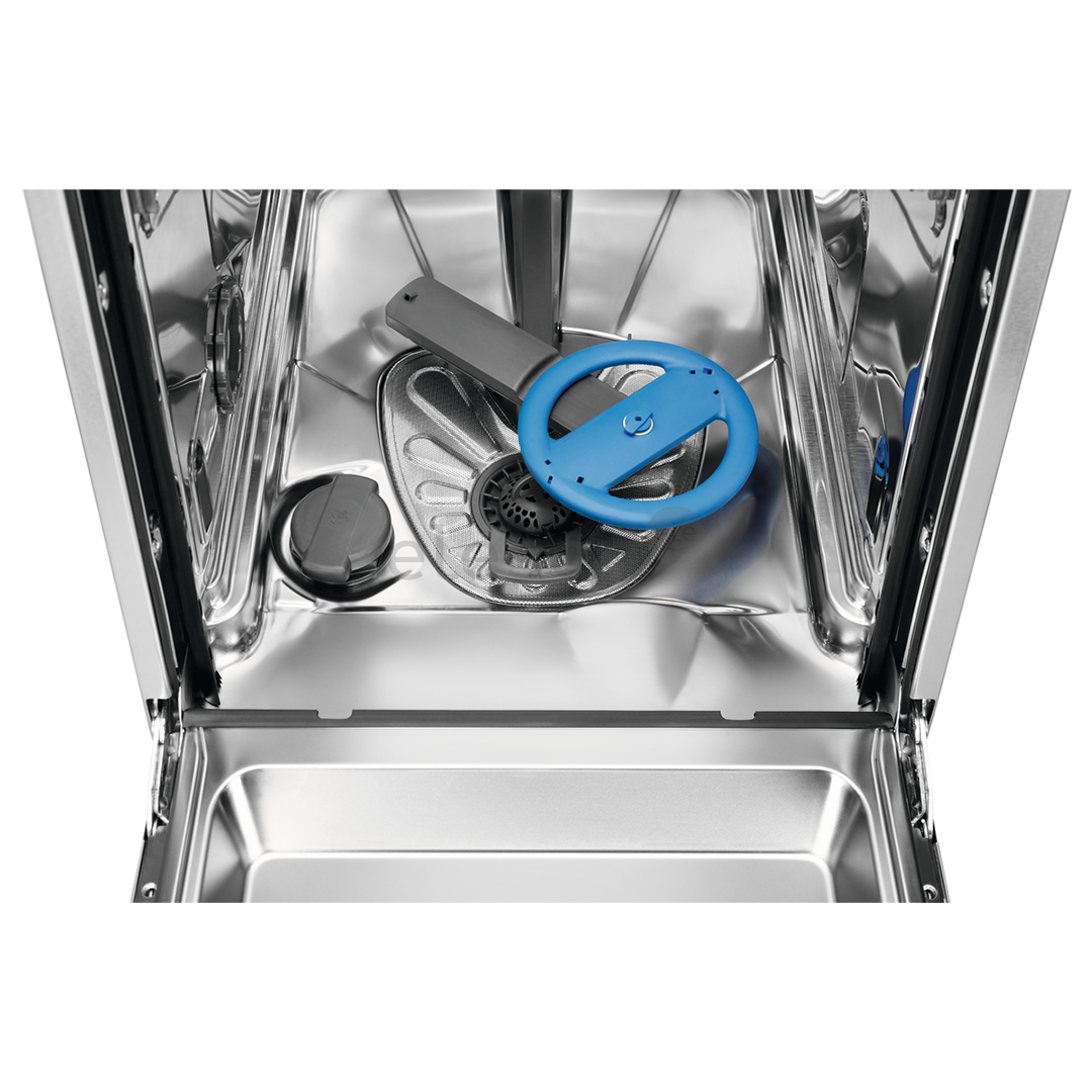 Electrolux 600 Slim, 10 komplektų talpa, nerūdijančio plieno - Indaplovė