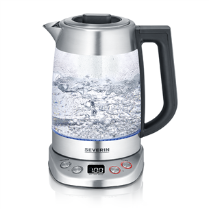 Severin, 1.7 L, 3000 W, skaidrus/nerūdijančio plieno spalvos - Virdulys WK3480