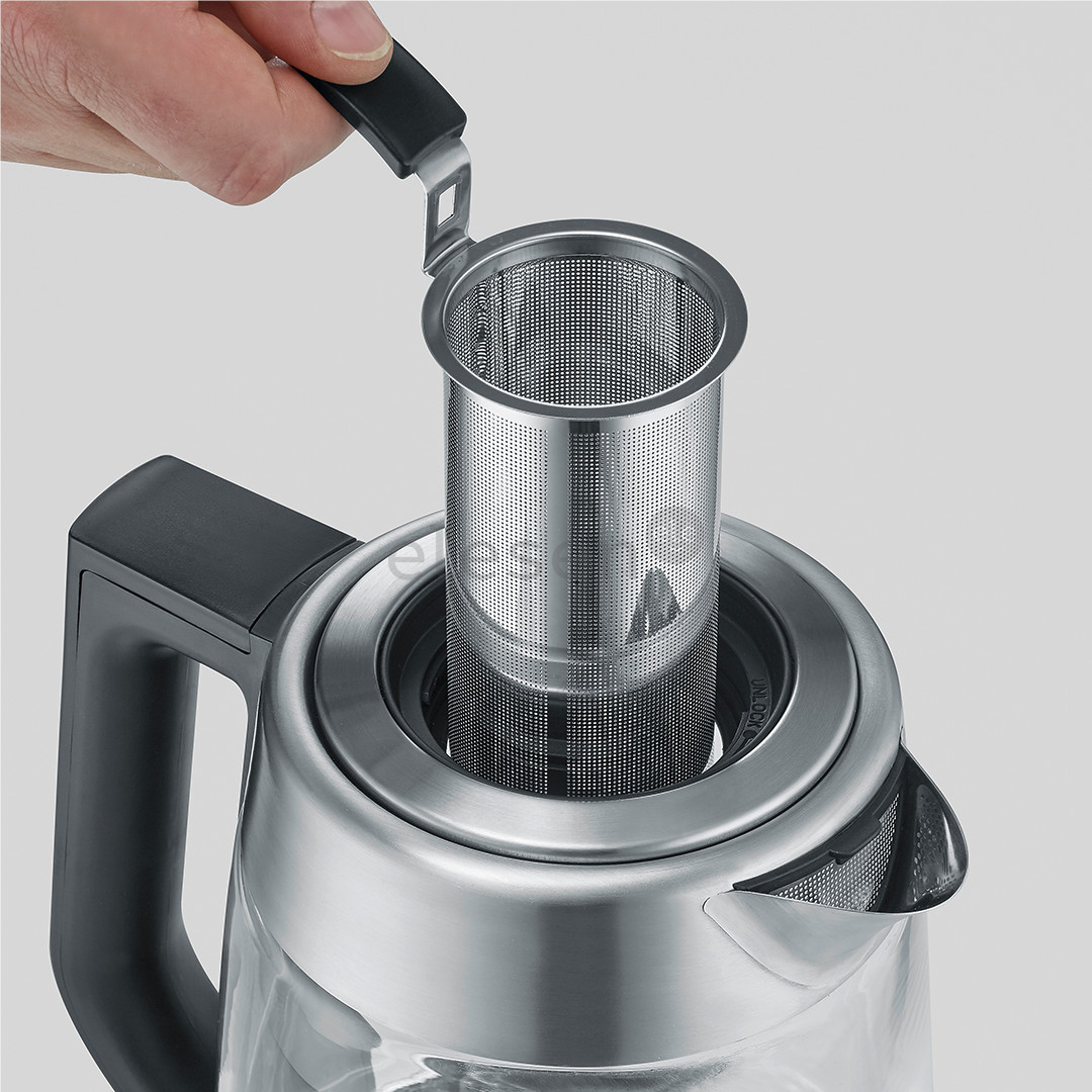 Severin, 1.7 L, 3000 W, clear/inox - Kettle