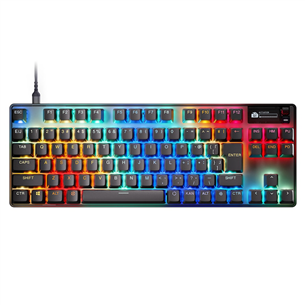 Steelseries Apex Pro TKL Gen 3, SWE, juoda – Klaviatūra 64742