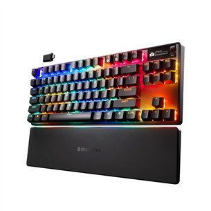 Steelseries Apex Pro TKL Wireless Gen 3, US, juoda – Belaidė klaviatūra