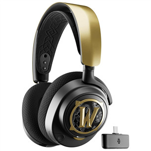 Steelseries Arctis Nova 7: World of Warcraft Edition, black/gold - Wireless headset