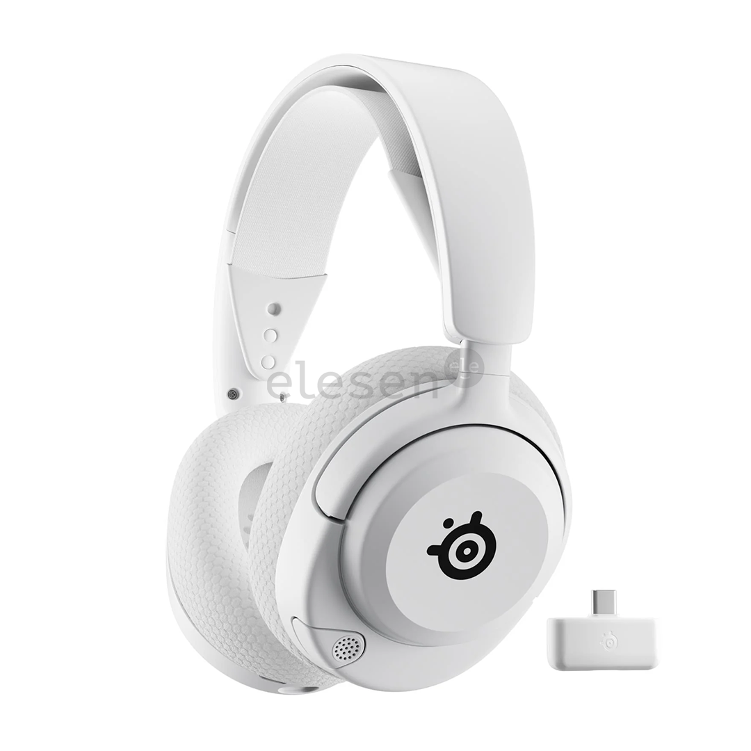 Steelseries Arctis Nova 5P Wireless, white - Wireless headset