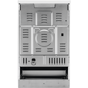 Electrolux 600 Series, 58 L, width 50 cm, balta - Viryklė