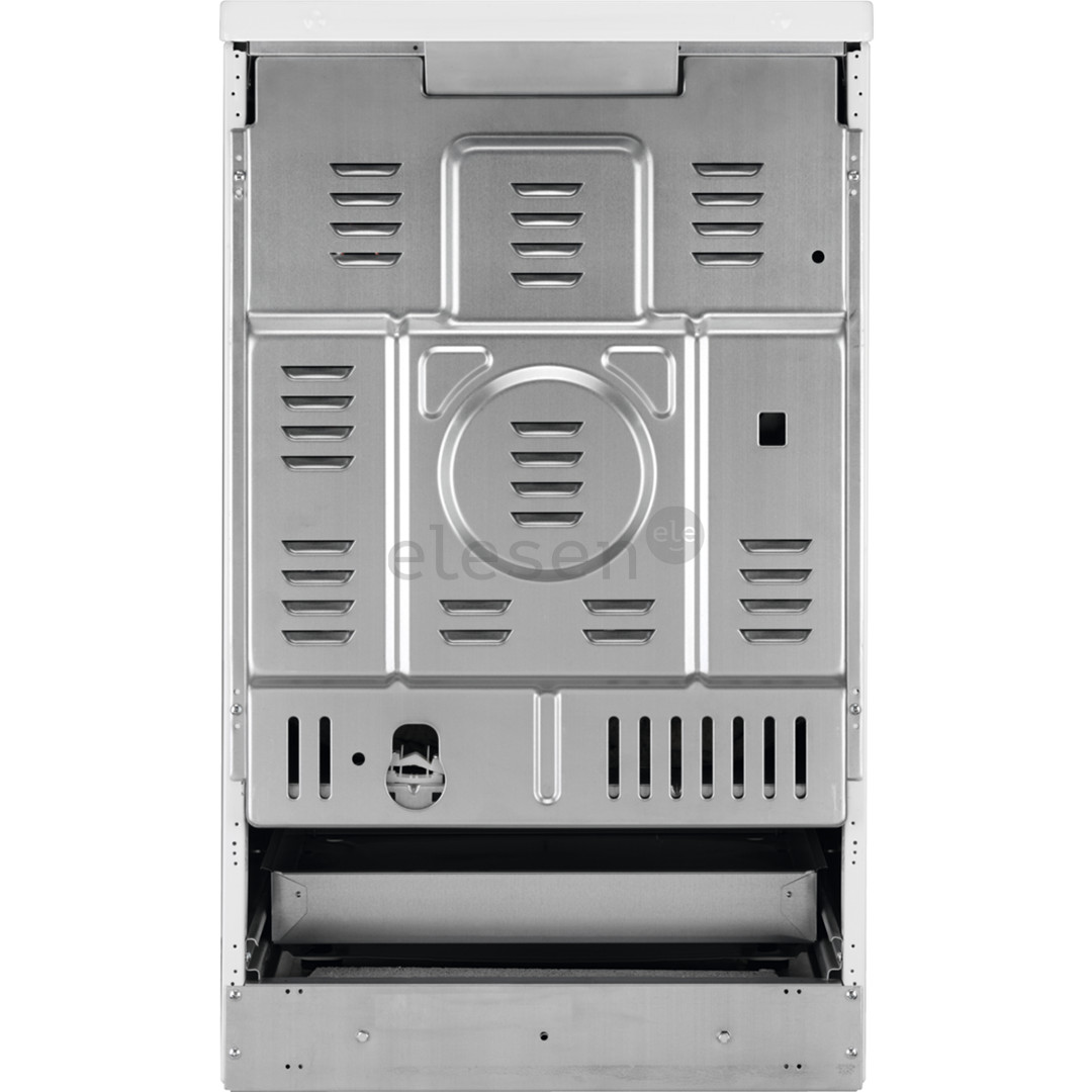 Electrolux 600 Series, 58 л, ширина 50 см, белый - Керамическая плита