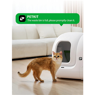 Petkit Pura MAX 2, 7 L, balta - Automatinė savaime išsivalanti kraiko dėžė