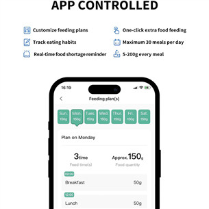 Petkit Fresh Element Infinity 5 л, белый - Умная кормушка для домашних животных