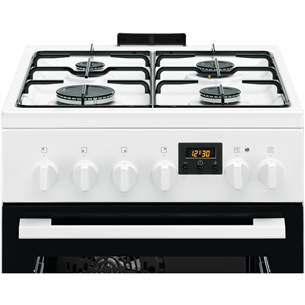 Electrolux 500 Series, 57 L, plotis 50 cm, balta - Viryklė