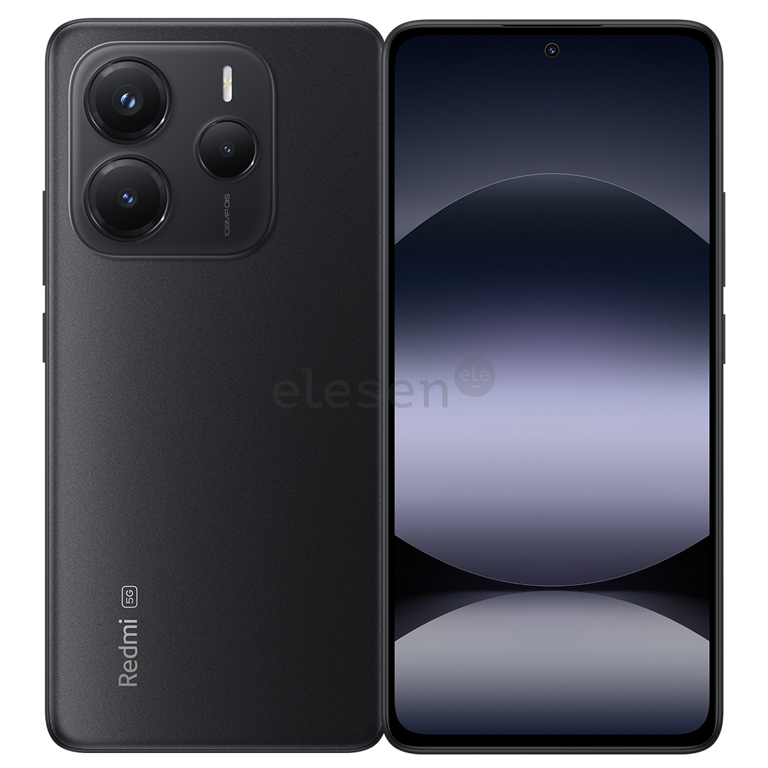 Xiaomi Redmi Note 14 5G, 6 GB, 128 GB, juodas – Išmanusis telefonas