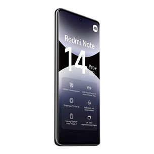 Xiaomi Redmi Note 14 Pro+ 5G, juodas – Išmanusis telefonas