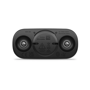 Garmin HRM 200, XS-S, juodas - Širdies ritmo monitorius