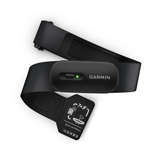 Garmin HRM 200, M-XL, juodas - Širdies ritmo matuoklis 010-13388-00