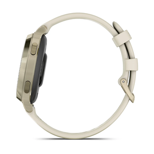 Garmin Lily 2 Active, aukso spalvos/smėlio spalvos - Sportinis laikrodis
