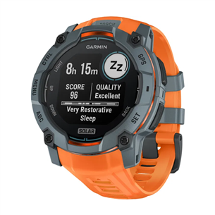 Garmin Instinct 3 Solar, 50 mm, oranžinis - Sportinis laikrodis 010-02935-01