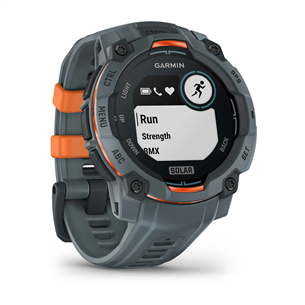 Garmin Instinct 3 Solar, 45 mm, pilkas - Sportinis laikrodis