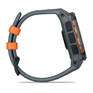 Garmin Instinct 3 Solar, 45 mm, pilkas - Sportinis laikrodis