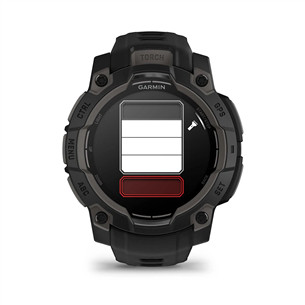 Garmin Instinct 3 AMOLED, 45 mm, juodas - Sportinis laikrodis