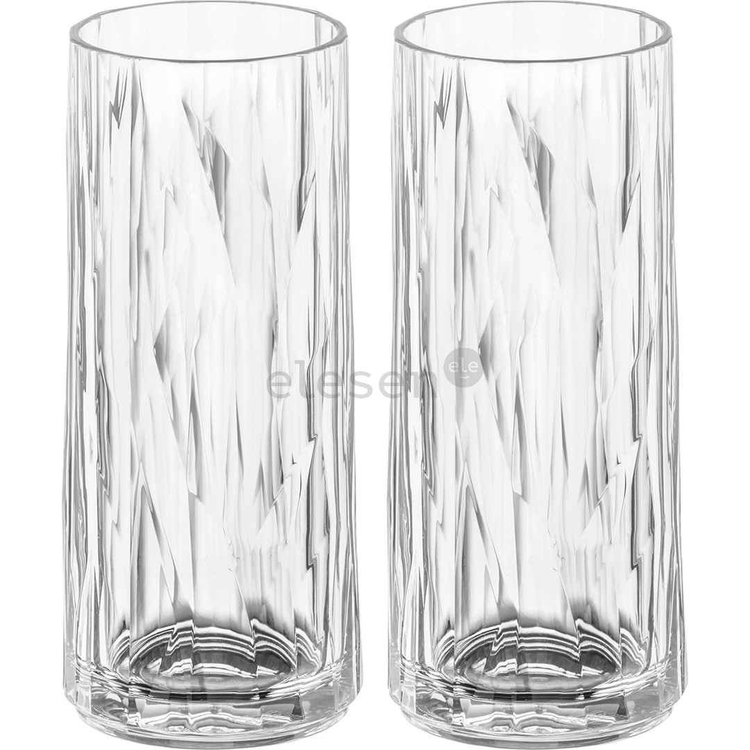 Koziol Club No. 3 Superglas, 250 ml, 2 vnt. - Stiklinės