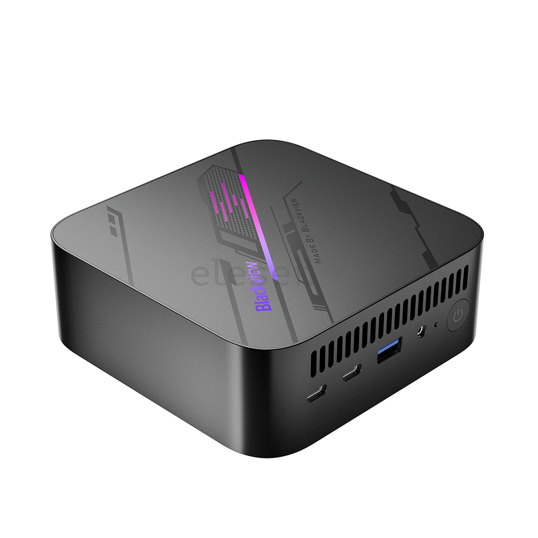 BlackView MP100, Ryzen 7, 32 GB, 1 TB, W11P, gray - Desktop PC
